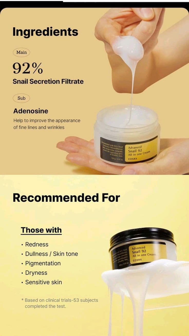 Advanced Snail 92 All in One Cream